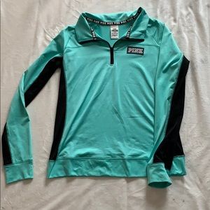 Half Zip PINK spandex shirt